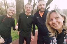 Trening na Bulwarach w Rzeszowie,