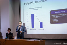 Finał wojewódzki I edycji konkursu „NAUKOLATEK – Nastoletni Naukowiec”. Uczniowie I LO w Krośnie,