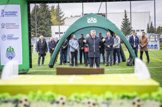 Przemówienie Prof. P. Koszelnika podczas otwarcia nowego kompleksu sportowego Politechniki Rzeszowskiej,