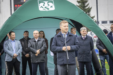 Na pierwszym planie: M. Deręgowski,